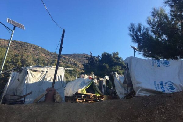 Asylum seekers on Samos