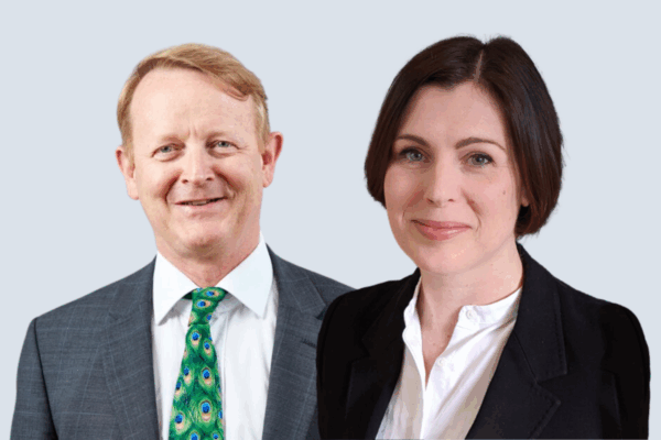 Pete Weatherby KC and Anna Morris KC