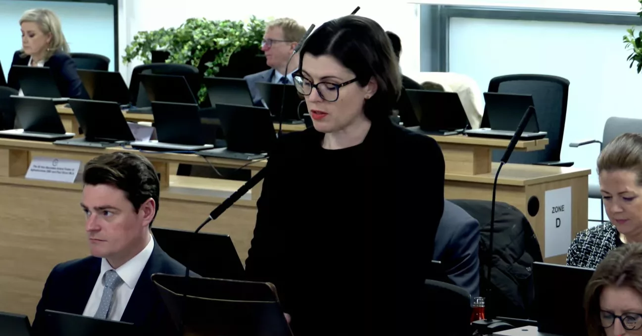 Garden Court North's Anna Morris (pictured) has also acted for bereaved families on the Covid-19 Inquiry. Credit: Covid-19 Inquiry / YouTube.