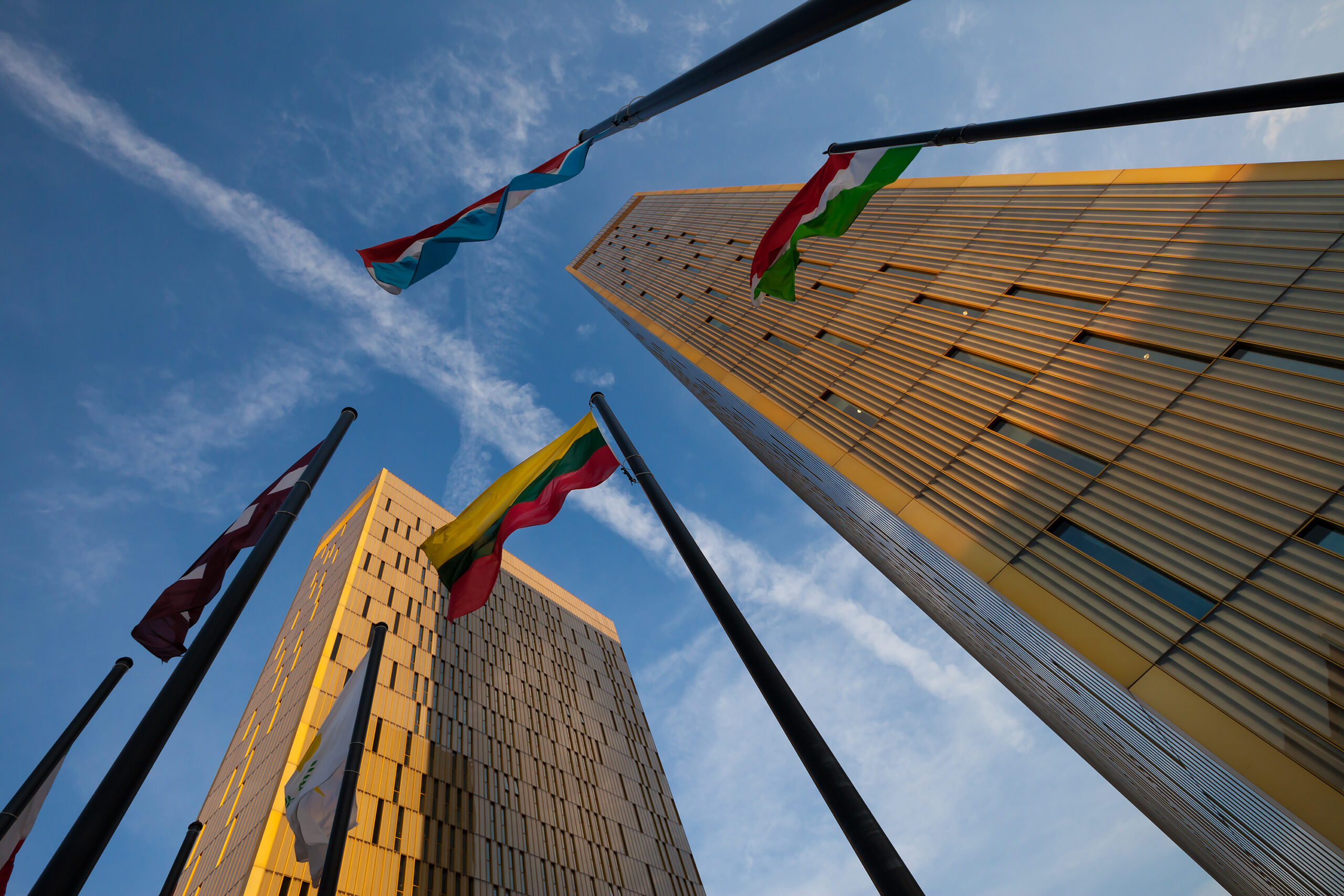 The Montesquieu and Comenius Towers at the European Court of Justice in Luxembourg. Credit: Court of Justice of the European Union.