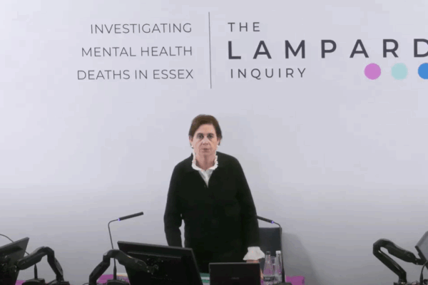 The Lampard Inquiry is chaired by Baroness Kate Lampard CBE (pictured). Credit: Lampard Inquiry / YouTube.