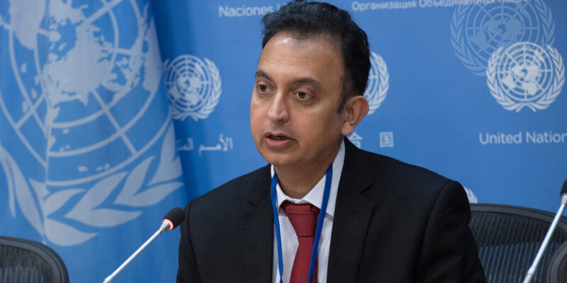 Professor Javaid Rehman (pictured) served as United Nations' Special Rapporteur on the Situation of Human Rights in the Islamic Republic of Iran from 2018 to 2024. Credit: UN.