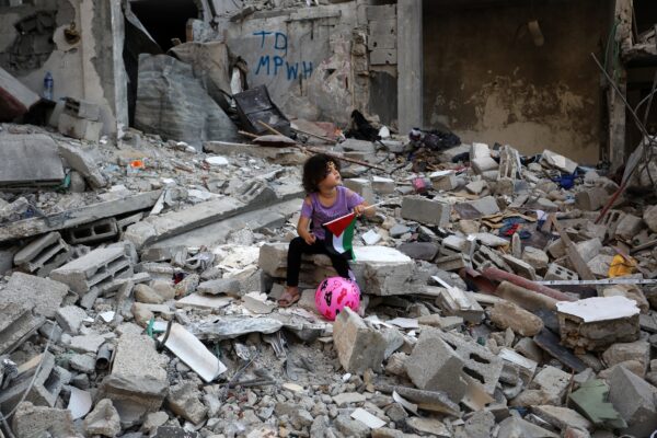 More than 50,000 children have reportedly been killed or injured in Gaza since October 2023, according to UNICEF. Credit: Anas Mohammed / Shutterstock.