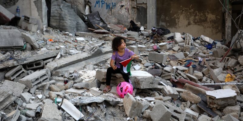 More than 50,000 children have reportedly been killed or injured in Gaza since October 2023, according to UNICEF. Credit: Anas Mohammed / Shutterstock.