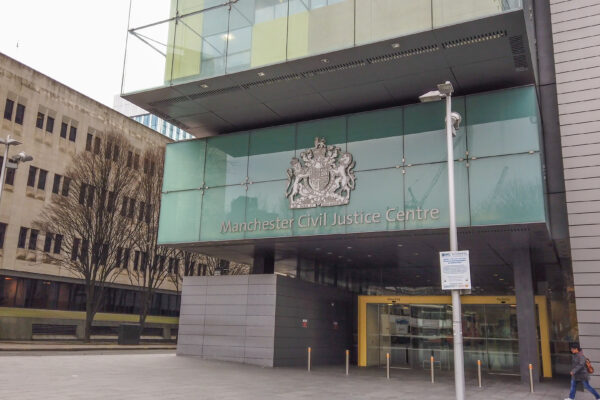 The possession claim at Manchester Civil Justice Centre (pictured) was struck out. Credit: 4kclips / Shutterstock.