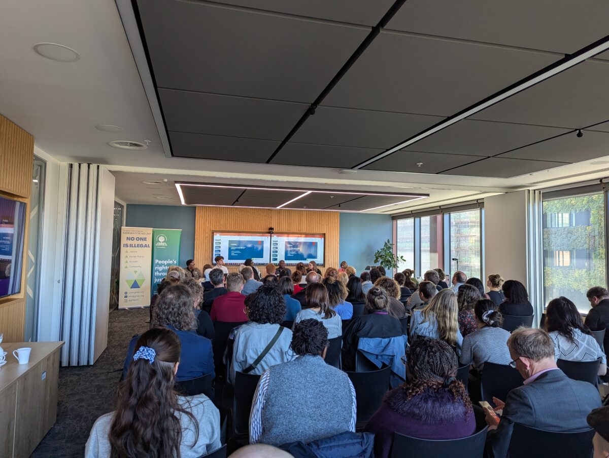 The North-West Migrants' Rights Conference brought together more than 75 delegates and speakers across law, media, NGOs, academia and lived experience. Credit: Alex Blair / Garden Court North.