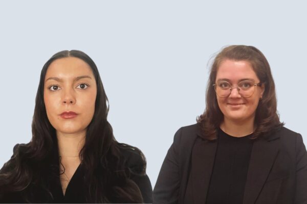 Garden Court North's Misha Nayak-Oliver (left) and Bethany Currie (right). Credit: Garden Court North.