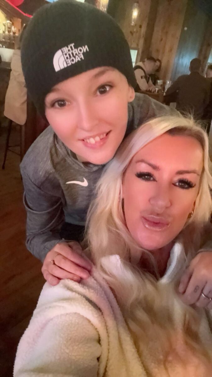 Alex Davies (left) and her mother Stacie (right). Credit: Family Handout.