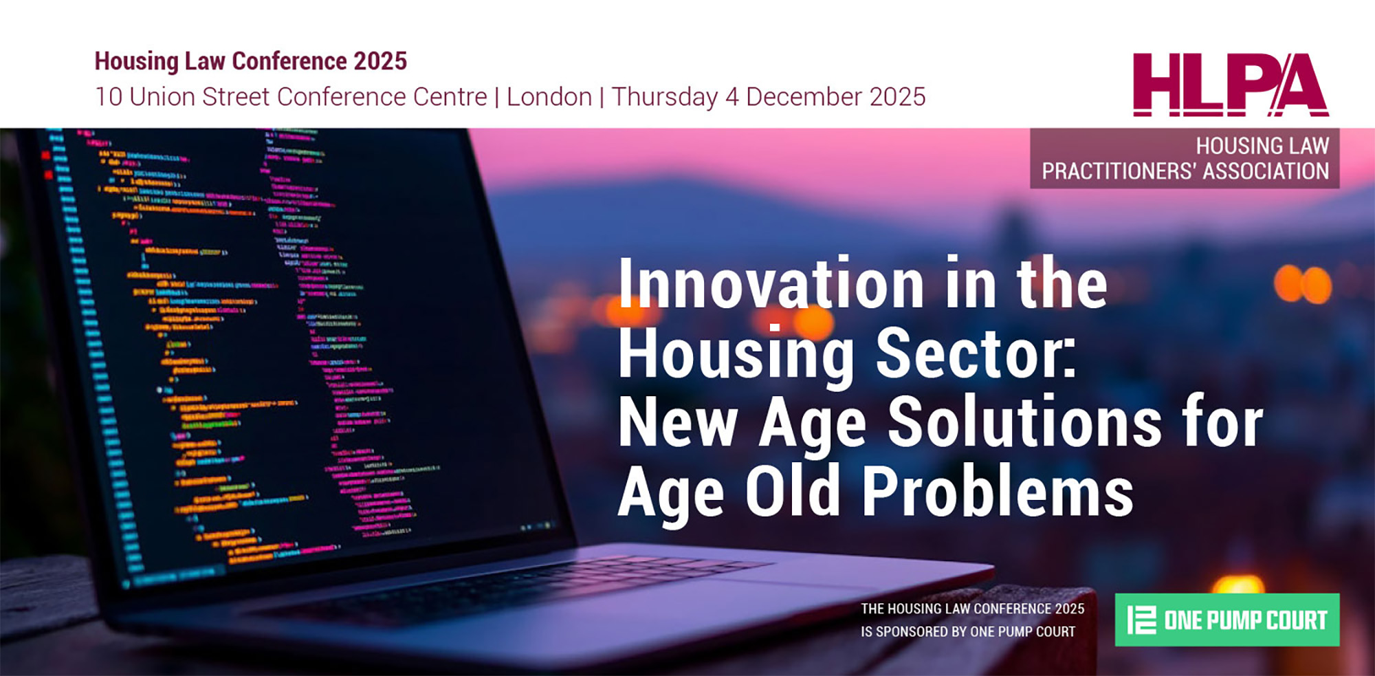 Housing Law Practitioners' Association (HLPA) Conference 2025