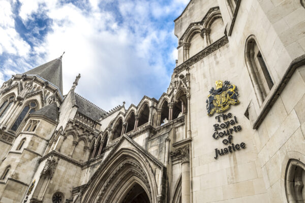 Ben McCormack acted for his client at the Royal Courts of Justice, London, (pictured) last week. Credit: Lazy Llama / Shutterstock.