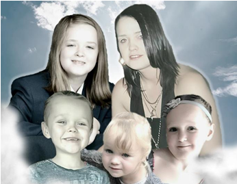 The Pearson family (pictured). Credit: Family Handout.